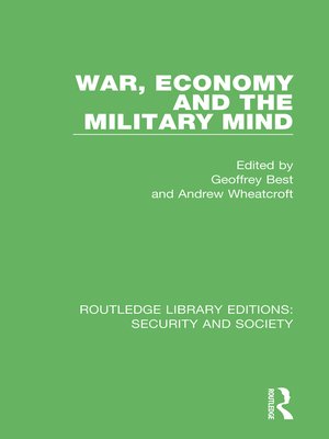 cover image of War, Economy and the Military Mind